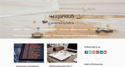 Desktop Screenshot of lexiophiles.com